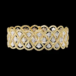Buccellati ÉTOILÉE YELLOW AND WHITE GOLD BRACELET