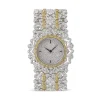 Buccellati UNICA WHITE AND YELLOW GOLD WATCH