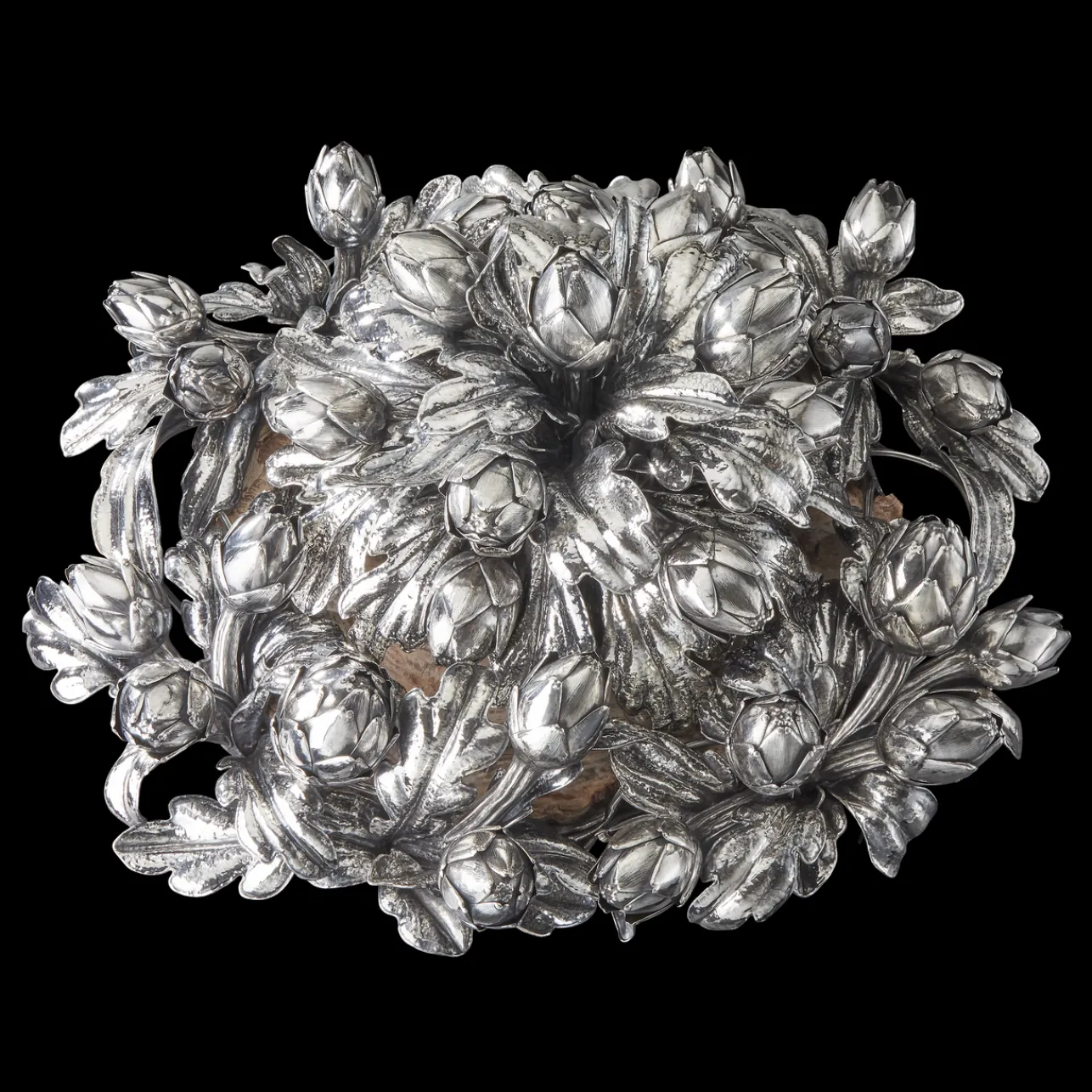Buccellati VEGETABLES DECORATIVE OBJECT IN SILVER