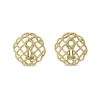 Buccellati YELLOW GOLD CRÊPE DE CHINE EARRINGS